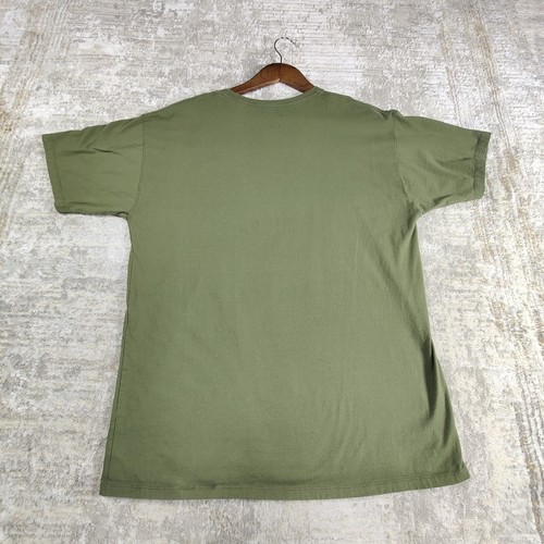 Champion Authentic T-Shirt Herren Größe Large Waldgrün Kurzarm Rundhalsausschnitt - Bild 5 von 8
