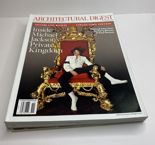 Architectural Digest 2009 Michael Jackson Neverland Ranch Collector's Edition +3 - Bild 3 von 7