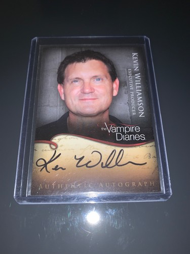 Kevin Williamson Authentic Autograph Card Executive Producer Vampire Diaries.A12 - Picture 11 of 12