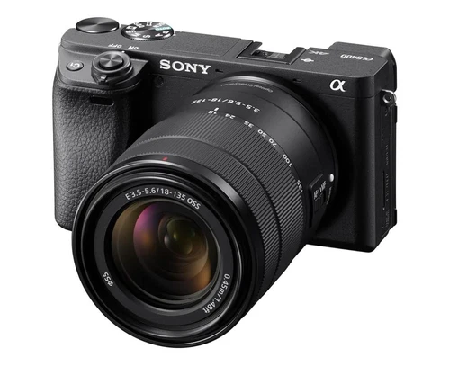 NEU! Sony Alpha a6400 24,2MP Spiegellose Kamera - Schwarz 18-135mm Zoomobjektiv