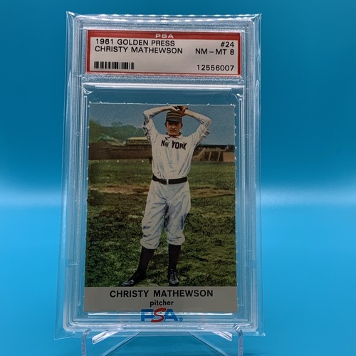 1961 Golden Press Baseball Complete Set. All 33 Cards PSA Graded.  78% PSA 8-9 - Picture 14 of 24