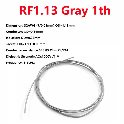 1m Koaxialkabel Steckverbinder RG142 RG58 RG316/174 RF1.13 RF0.81 SYV50-5 50-7 - Zdjęcie 29 z 31