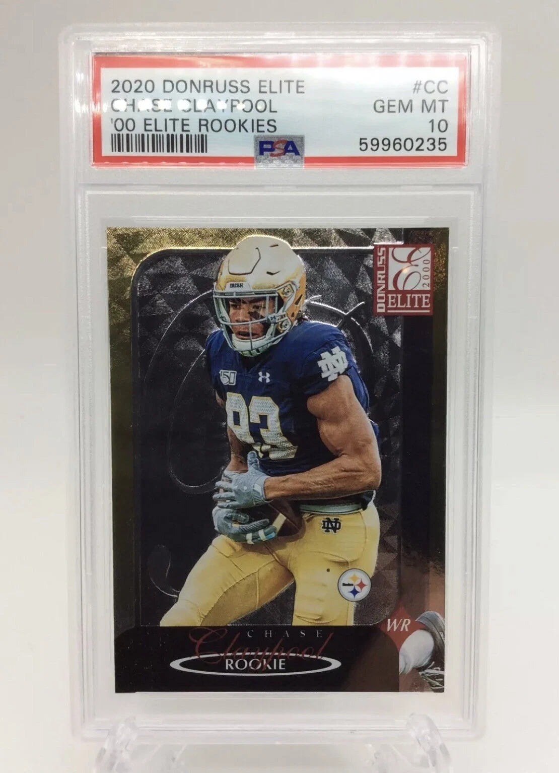 Chase Claypool Panini Donruss Elite 2000 Elite Rookies #CC Base