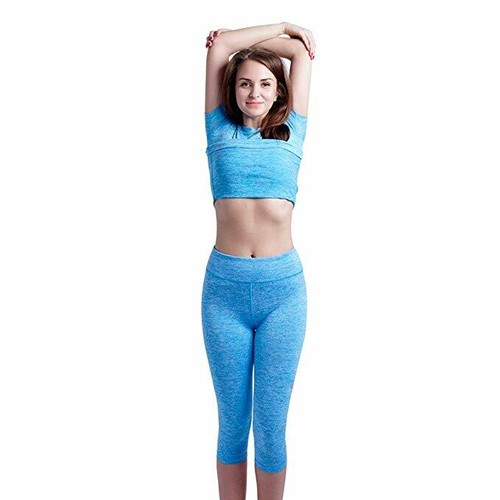 ARMEDES Yoga Capri Pants Waist Tummy Control Compression Base Layer AR 272 - Picture 6 of 32