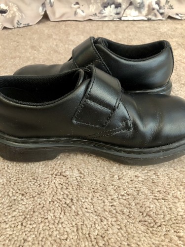 Dr. Martens Kamron J Size US 1 Junior Black Leather Uniform School Shoes - Picture 4 of 6