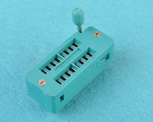 IC Buchse Universal ZIF DIP Test Tester gut 16 Pin 16P - Bild 2 von 3