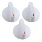 WH1X2721 Dryer Washer Knob Fits GE WE1X1207 WE01X10033 AP2044893 WE1X1208  3-Pk