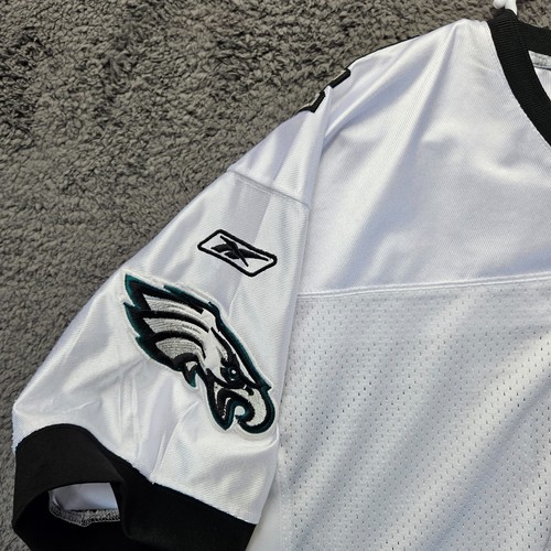 Reebok On Field NFL Philadelphia Eagles #4 Kevin Kolb Jersey Mens Size 50 White - Picture 5 of 13