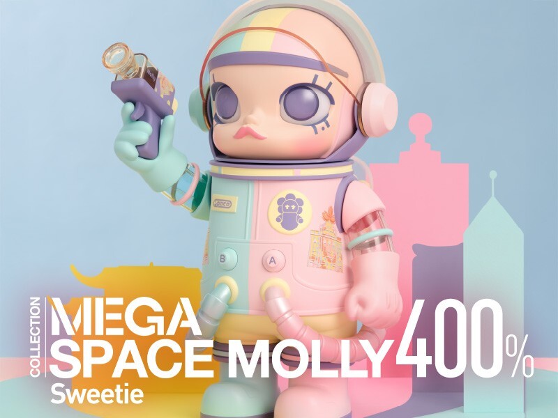 その他 MEGA SPACE MOLLY 400% Sweetie POP MART MEGA Collection SPACE MOLLY 400% Sweetie Sanchia