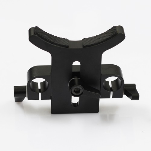 Rising Lens Support Rod Clamp fr 15mm Rod Support System Camera Rig Follow Focus - Picture 4 of 6