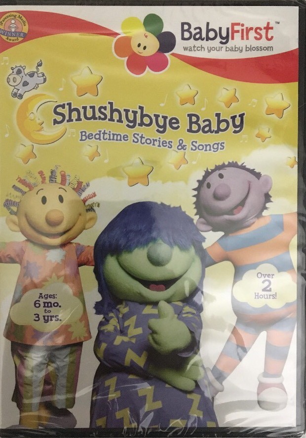 BABYFIRST SHUSHYBYE BABY BEDTIME STORIES & SONGS DVD RARE