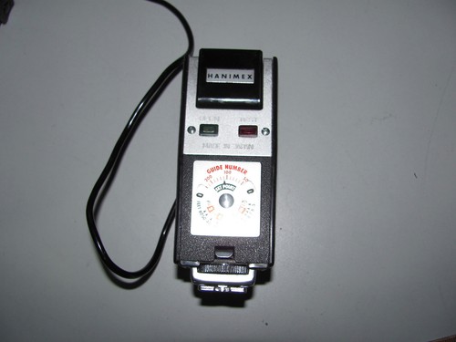 Vintage Hanimex Dual Bounce Master 2 Camera Flash Unit And Case Great Condition - Picture 4 of 6