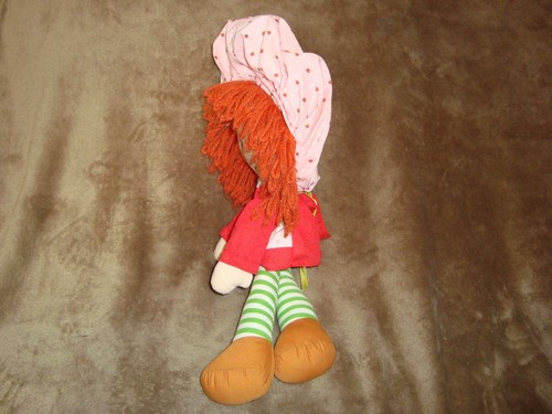 Strawberry Shortcake Plush Rag doll 15" tall - Bild 2 von 4