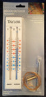 BRAND NEW Taylor Indoor/Outdoor Thermometer Fahrenheit/Celsius Easy to Read Face
