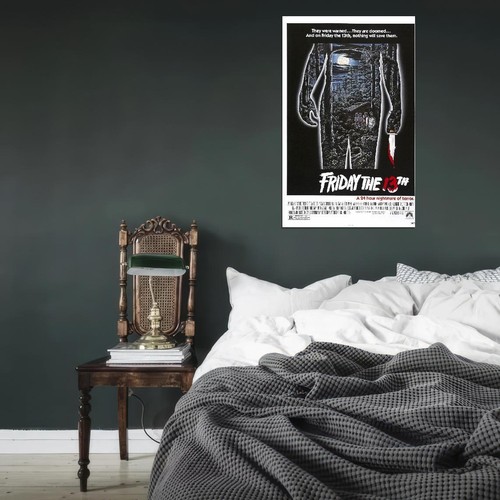 72190 VIERNES 13 Película Terror Jason Vorhees Pared 36x24 PÓSTER Impresión - Imagen 5 de 7
