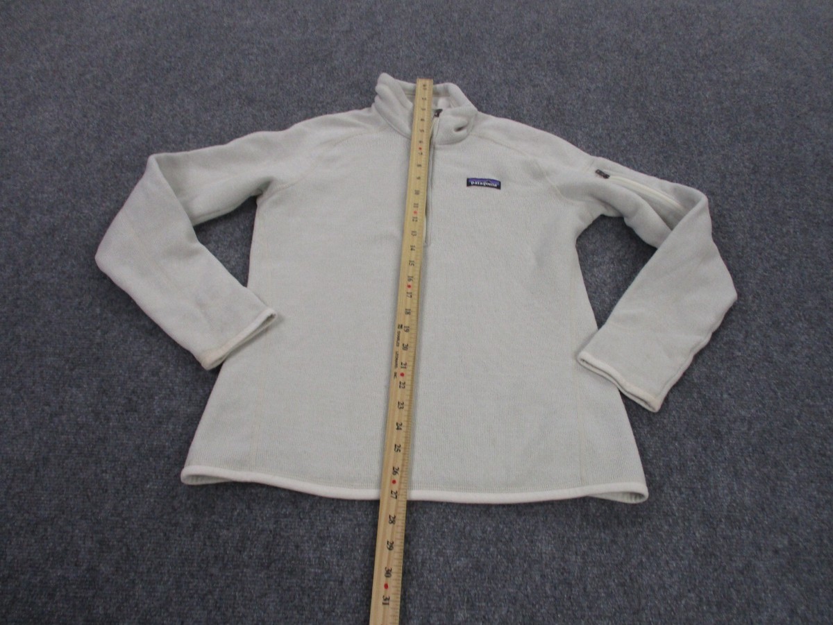 Patagonia Jacket Adult S Off White Better Sweater Fleece