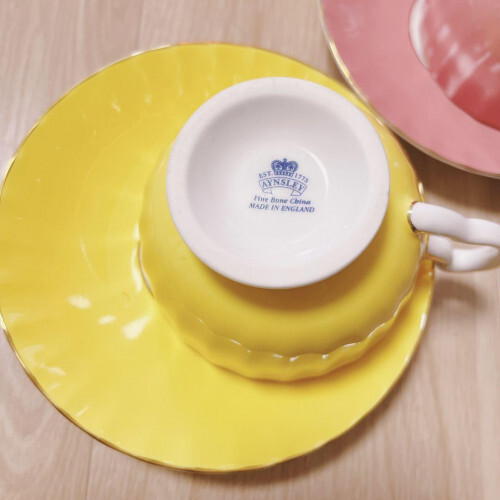 Aynsley Penbrock Tea Cup & Saucer Athens 200ml - Picture 4 of 16