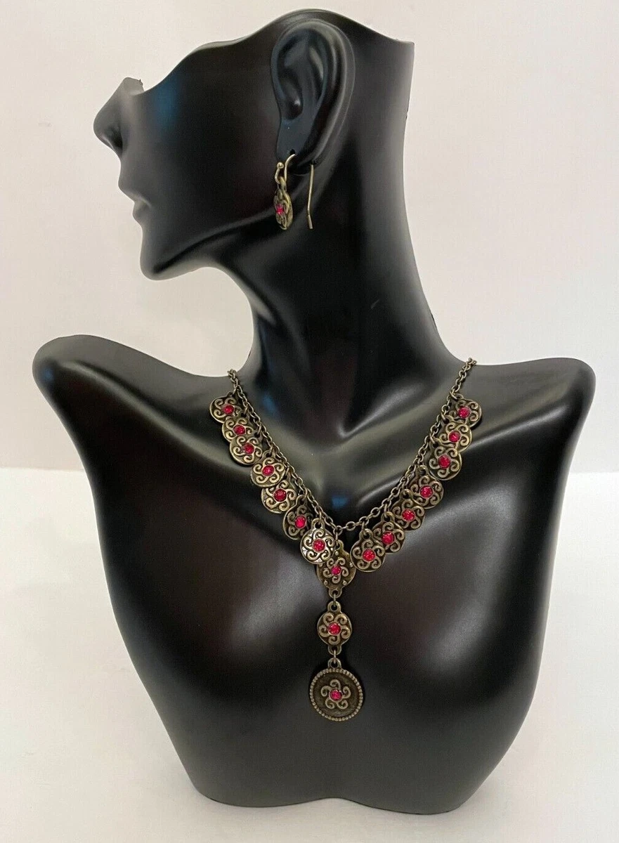 Victorian ruby hotsell necklace