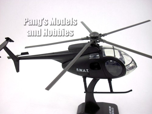 Hughes 500 / Augusta NH-500 (SWAT) 1/32 Scale Diecast Metal Helicopter by NewRay - Picture 8 of 10