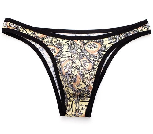 Herren bunt bedruckte Slips Unterwäsche sexy atmungsaktive Bikiniunterhose S-XL - Bild 72 von 73