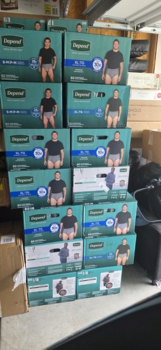 Depend Fresh Protection Herren Inkontinenz Unterwäsche Gr. S-M 92 Ct BRANDNEU! - Bild 3 von 3