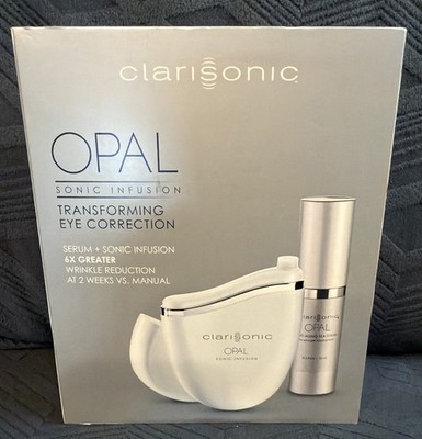 NEW IN BOX Clarisonic Opal Sonic Skin Infusion Set - Device, Charger, 2 Tips