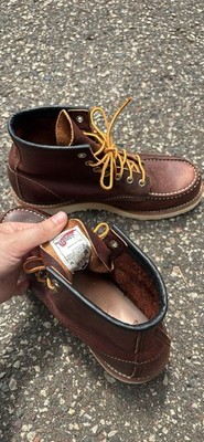 Red Wing Classic Moc Toe Boots Men s Size 6.5