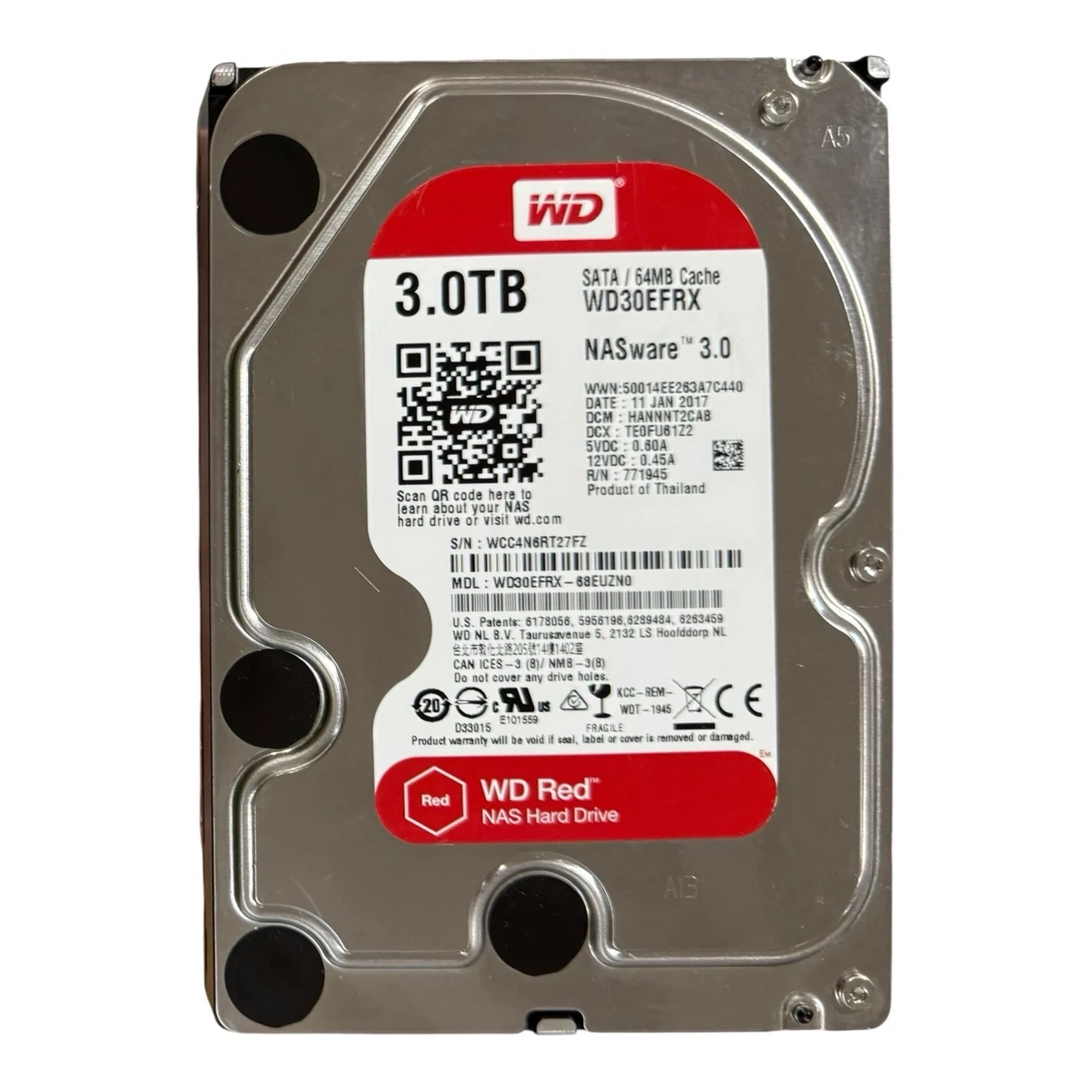 Western Digital SATA I 3 TB Internal Hard Disk Drives for sale | eBay