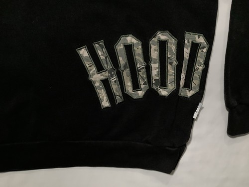 Hoodrich Hoodie Sweatshirt From Nothing To Something Mens Size Small Black - Picture 3 of 11