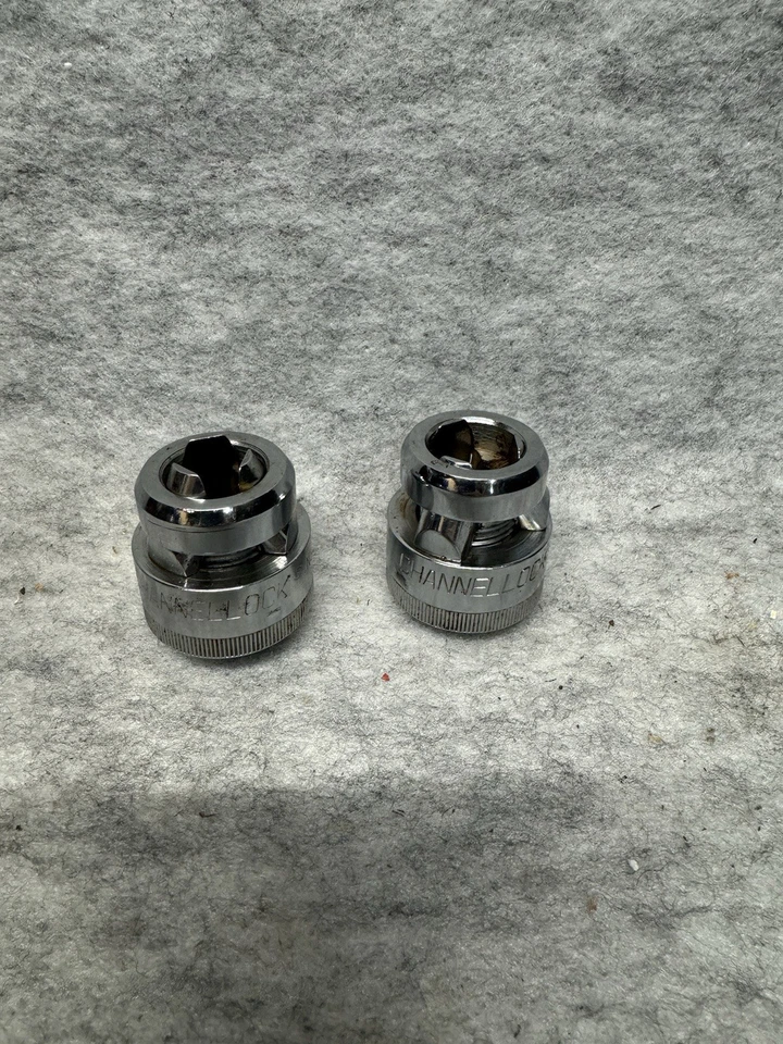 2 Channellock No. 906 Adjustable chucks 3/8”Drive fit MM SAE Sizes - Image 2 of 4