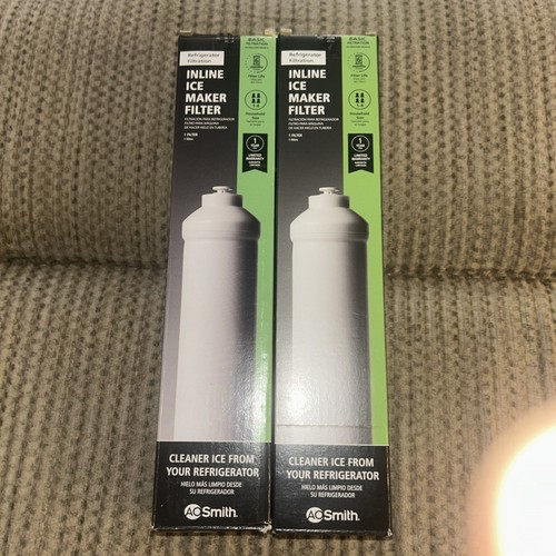 2 AO Smith Inline Ice Maker Filter Push-In Fitting 2” X 10”  AO-IM - Picture 1 of 6