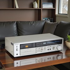 TECHNICS RS-M224 Stereo Cassette Tape Deck Hi-Fi Recorder Powers ON -PARTS ONLY