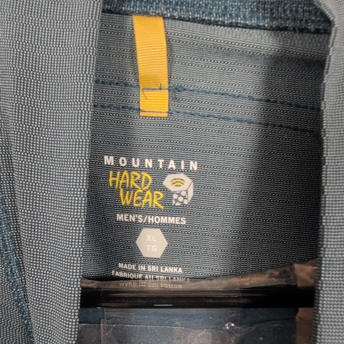 Pullover Mountain Hardwear 1/4 Cremallera Manga Larga Para Hombre XL Azul Exterior Usado en Excelente Condición - Imagen 4 de 8
