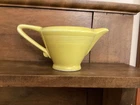 Vintage Yellow Fiesta  Ware Harlequin Pitcher
