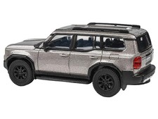 1/64 2024 Toyota Land Cruiser 250 Prado Meteor Shower Silver Metallic Models