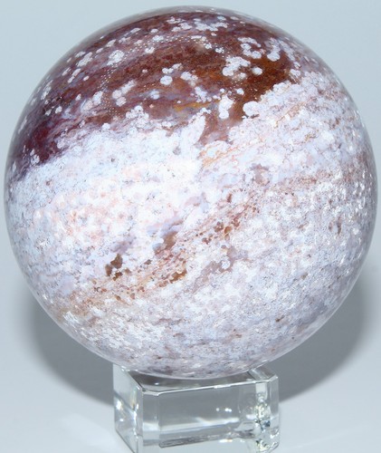 Madagascar Purple Ocean Jasper Sphere / 2.51" (63.75mm) / 11.90 oz (337gr) 3716 - Picture 15 of 16