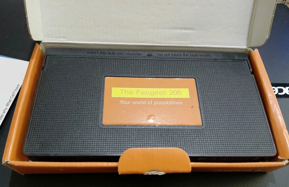 Peugeot 206 Promotional VHS Video July 2000 UK Release - Image 4 of 4