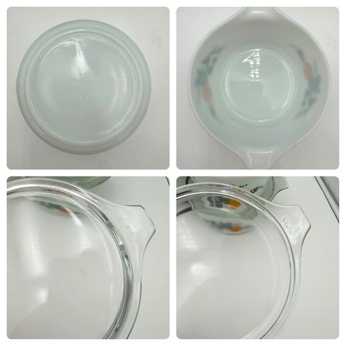 Pyrex JAJ Promo Mandarin 3 pc Casserole Set 471, 472, 473 (1962) - Picture 6 of 8