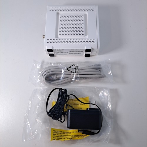 Open Box ARRIS SURFBOARD SB6190 DOCSIS 3.0 32 x 8 modem via cavo - Bianco - Foto 6 di 9