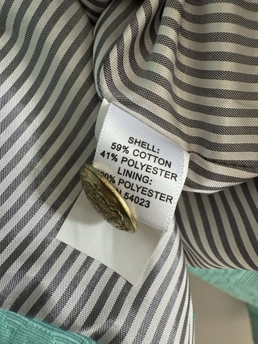 Neu Banana Republic strukturierter Blazer gefütterte Jacke in Türkis Damen 0 Knöpfe - Bild 8 von 14