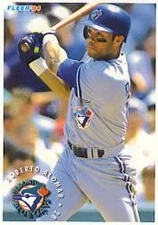 1994 Fleer Sunoco #1 Roberto Alomar - NM-MT