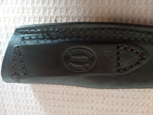 McCroskey-D.S. 9.5'' Custom Knife. 5.5'' ATS-34 Mirror-Polished Blade. NICE! - Picture 10 of 24