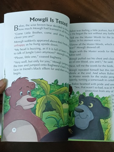INDIA ILLUSTRATED CHILDREN STORY BOOK: THE JUNGLE BOOK BY RUDYARD KIPLING HB - Picture 7 of 9