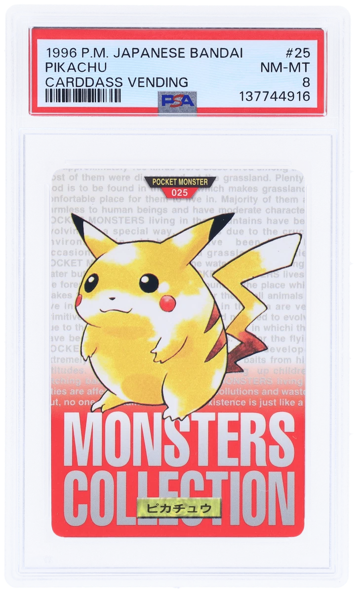 Pikachu Pokémon TCG Professional Sports Authenticator (PSA) Grade