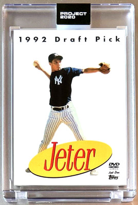 TOPPS PROJECT 2020 #383 DEREK JETER HOF by DON C 1993 YANKEES ** FREE SHIPPING
