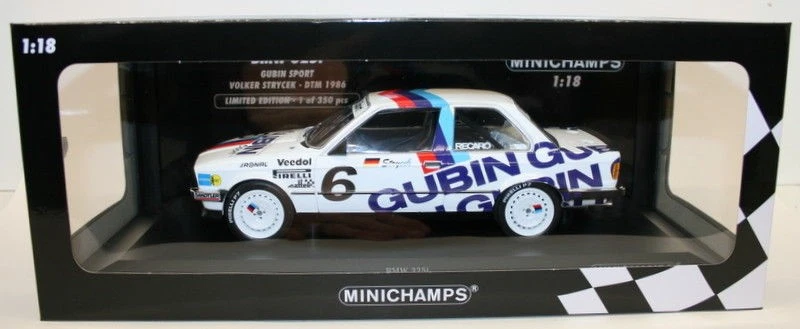 Minichamps 1/18 Scale 155 862606 - 1986 BMW 325i Gubin Sport Volker Strycek - Image 2 of 4