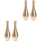  2 Pieces Vase Kupfer Klein Metall Kleine Blumenvase Blumenarrangementhalter