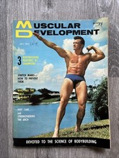 MUSCULAR DEVELOPMENT Bodybuilding Magazine BILL ST JOHN JULY 1965 VOL 2 ISSUE 7