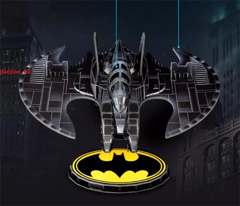 Cubicfun 3D Paper Puzzle DC Batman BatWing 107pcs Paper Model Collection Toy New - Image 3 of 4