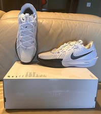 NWOB Men's Nike Air Zoom G.T. Cut 3  Basketball Shoes Size 13  DV2913-102 White